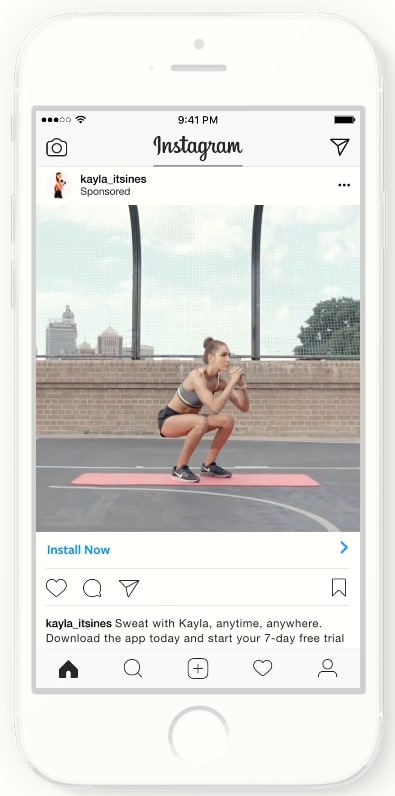 Instagramの広告成功事例_アプリインストール数拡大事例