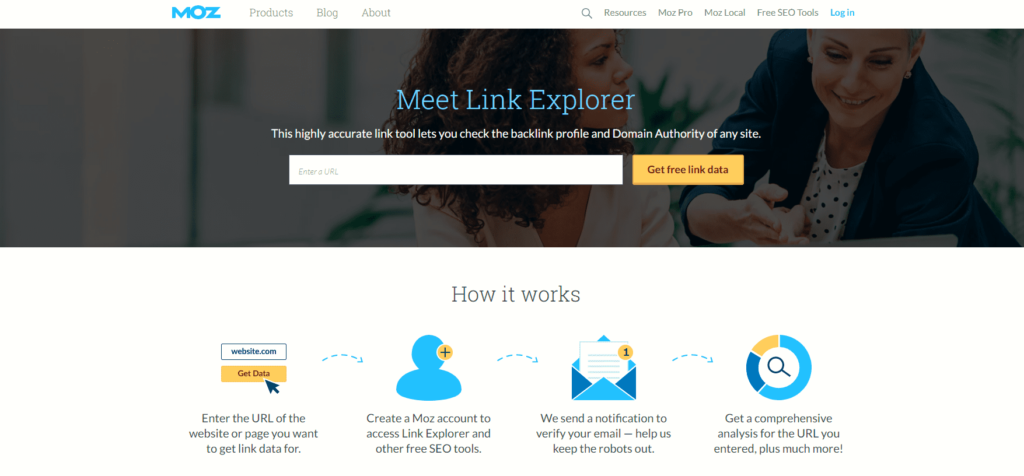 SEO対策ツール:Link Explorer